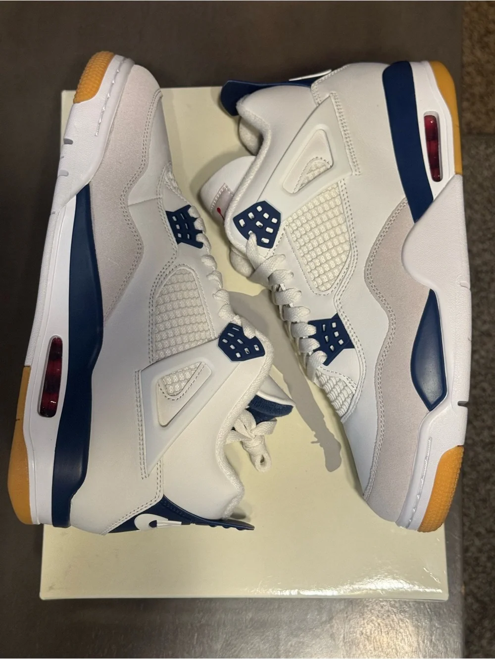 Jordan Retro 4 x Nike SB “Navy” Size 10.5